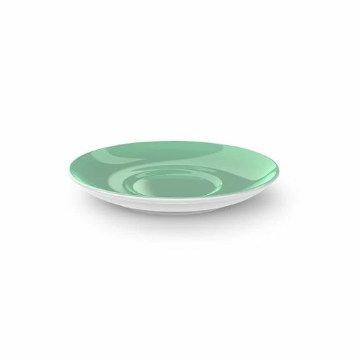 DIBBERN Solid Color Kaffee/Tee Untertasse In Smaragd 3 DIBBERN Solid Color Kaffee/Tee Untertasse In Smaragd