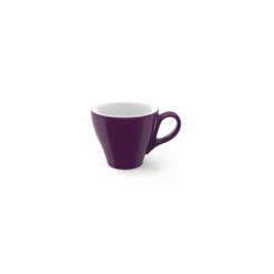 DIBBERN Solid Color Espresso Obertasse Classico In Pflaume 90 Ml