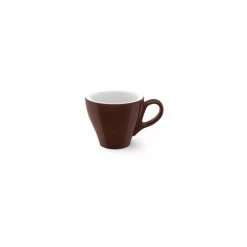 DIBBERN Solid Color Espresso Obertasse Classico In Kaffeebraun 90 Ml