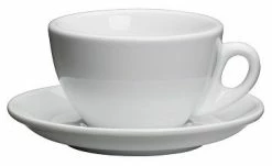 CILIO Cappuccinotasse Roma Mit Untertasse In Weiß