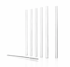 STÖLZLE Glastrinkhalme Gerade 6 Stück 15 Cm