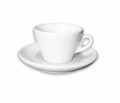 ANCAP Cappuccinotasse Torino Mit Untertasse In Weiß